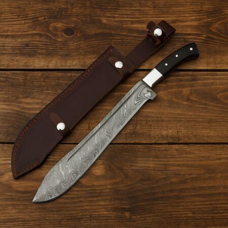 Damascus Steel Bowie Knife