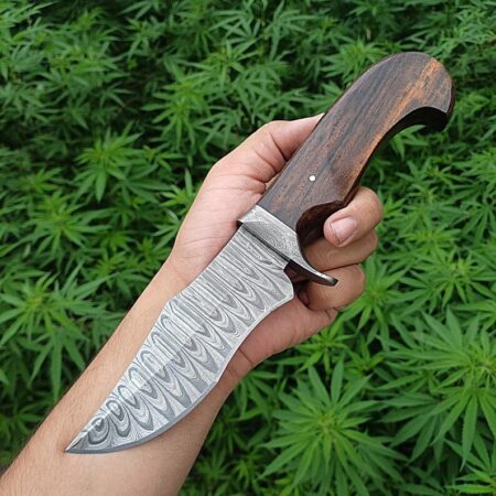 Damascus Steel Fixed Blade Knife