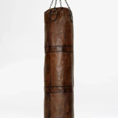 Handmade Vintage Leather Punching Bag